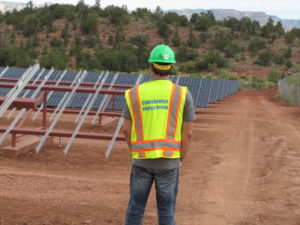 Stockbridge Commercial Electrical solar project