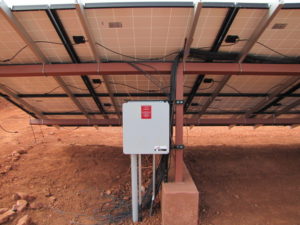 Stockbridge Commercial Electrical solar project